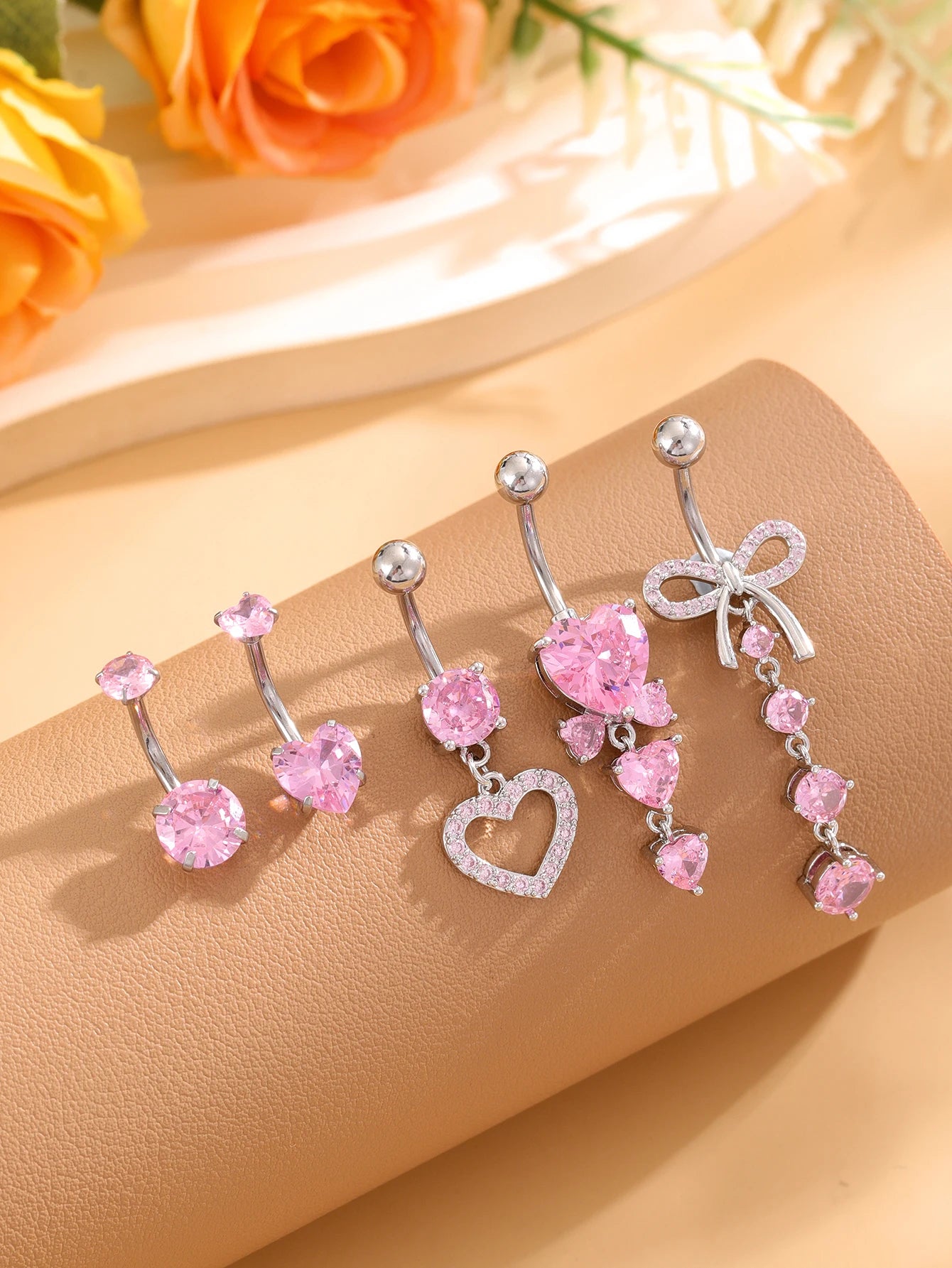 🌸✨ Big Love Belly Ring🦋✨ 15 variantes a elegir