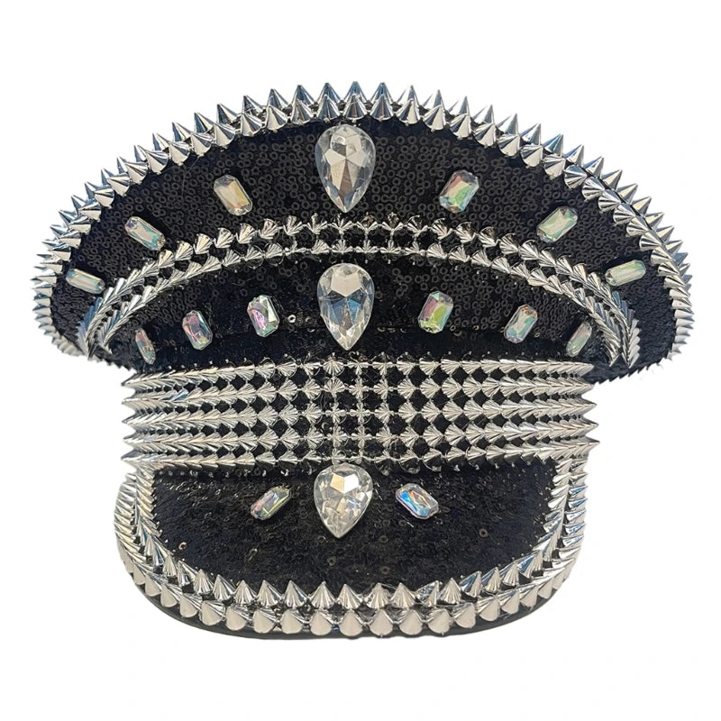 💎 QUEEN OF SPIKES | con gemas y tachuelas⚡ 4 colores a elegir