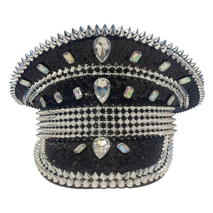 💎 QUEEN OF SPIKES | con gemas y tachuelas⚡ 4 colores a elegir