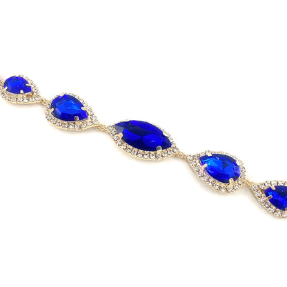 💧“Blue Droplet” Body Chain 🧜‍♀️ Sirena de Metal y Cielo Azul