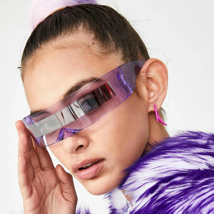 ⚡“NeoVisor 3025” 🛸 Gafas Futuristas con Lente Láser para Visiones del Mañana🌈13 colores a elegir