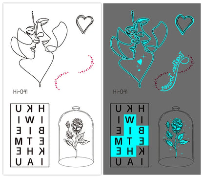 🌙⚡ Glow Spells – Tatuajes Luminosos para Pieles que Hechizan 🌌 45 variantes