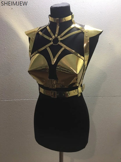⚡ Holo Cyber Belt Top 👽