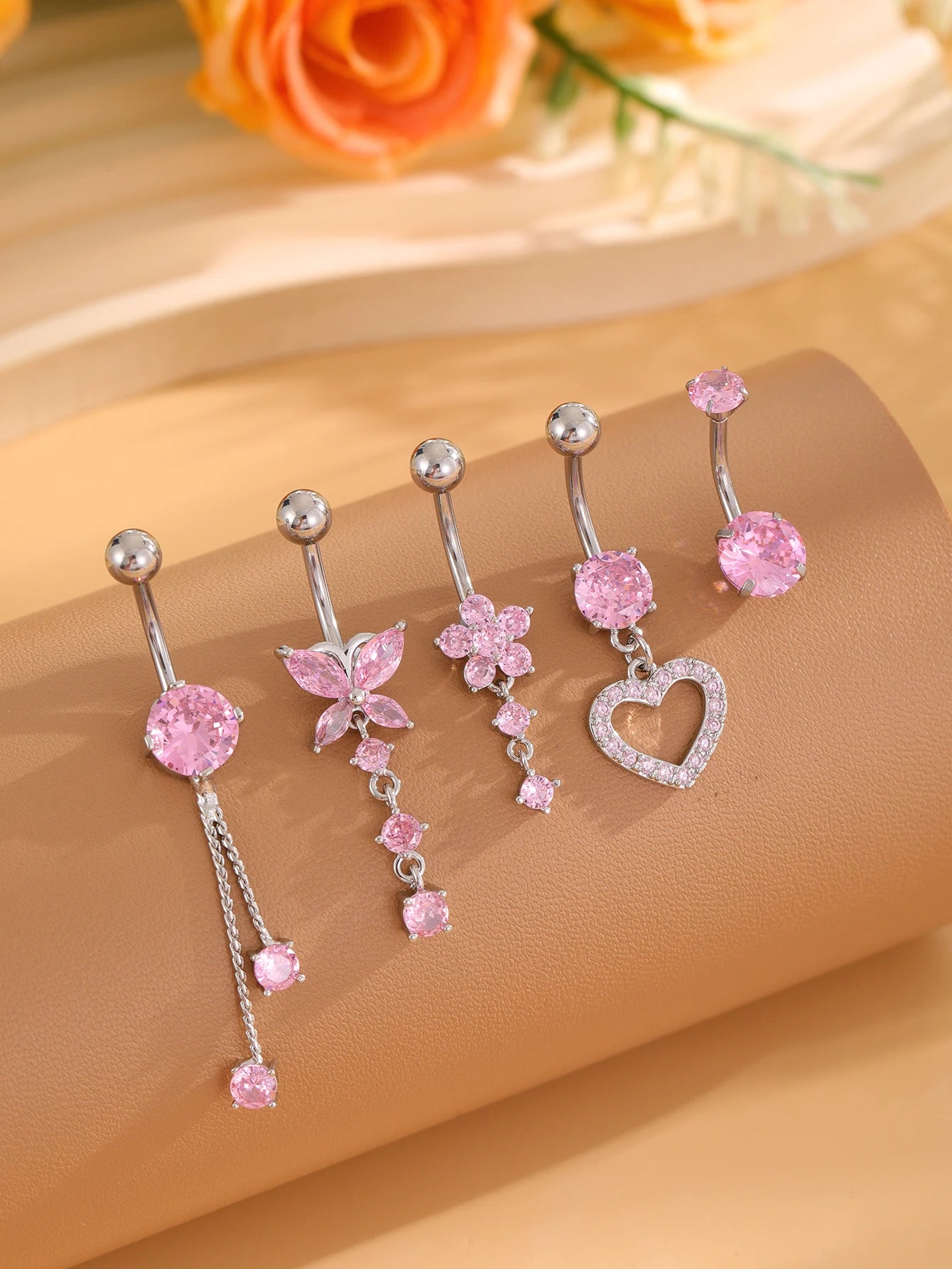 🌸✨ Big Love Belly Ring🦋✨ 15 variantes a elegir