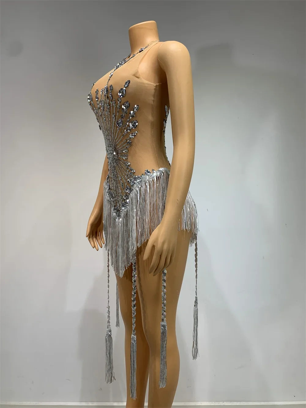 💎 Crystal Star Bodysuit – Estrella Polar 💎