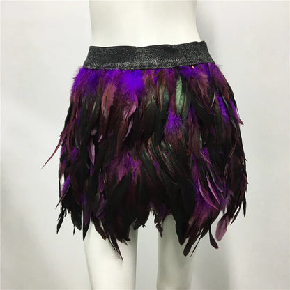 ✨ Feather Boho Skirt — Alas de Libertad💜🔥 9 colores a elegir
