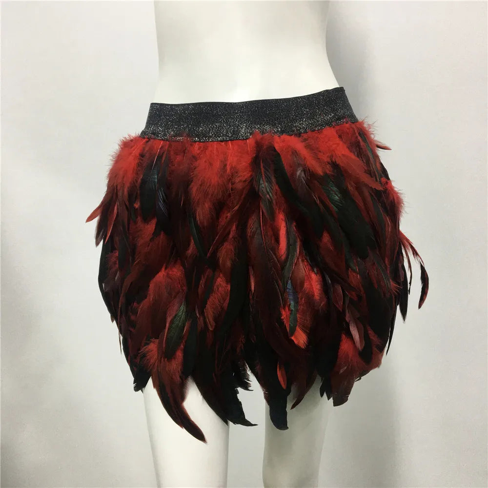 ✨ Feather Boho Skirt — Alas de Libertad💜🔥 9 colores a elegir
