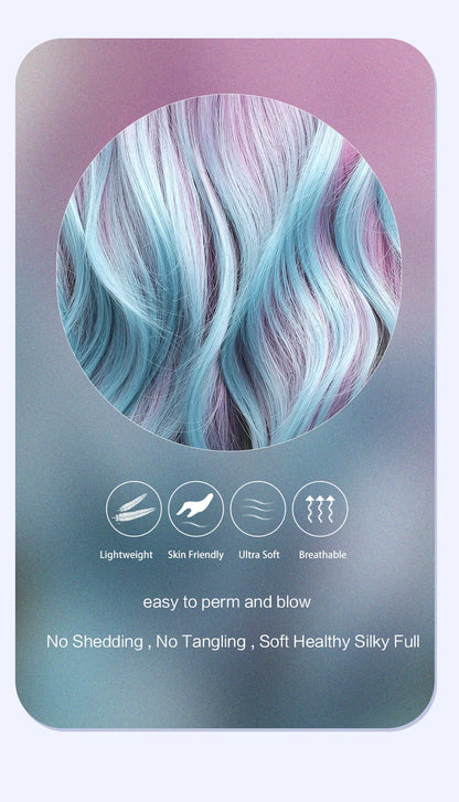 💜 Unicorn Dream 💖Ondas largas para un look místico y vibrante🤟26 variantes