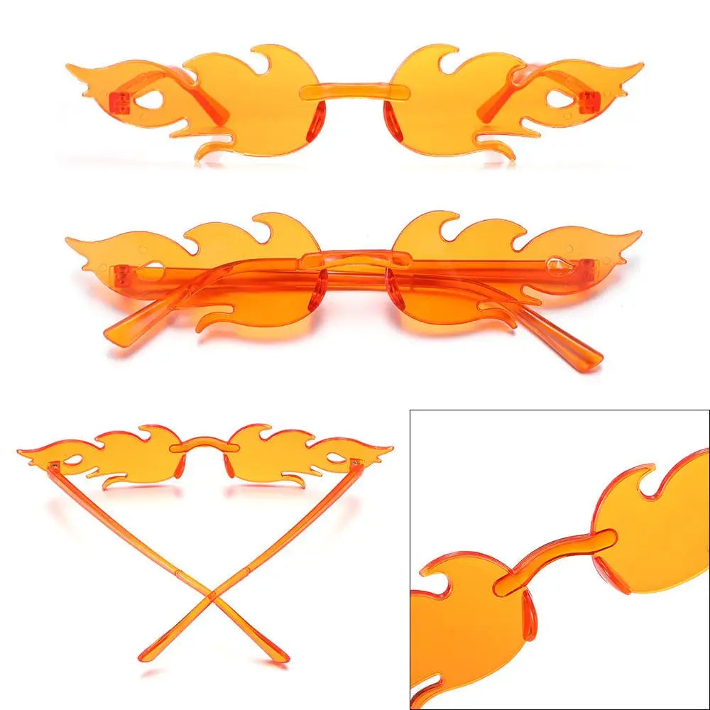 🔥“FireFlame Shades” 🕶️ Gafas Llama UV400 para Caras Que Queman