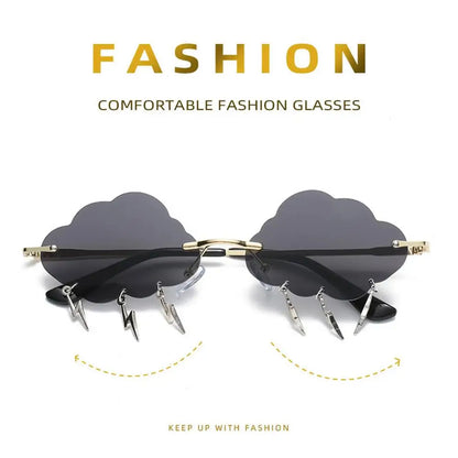 😎Gafas "Electric Cloudburst"🌩 29 variantes a elegir = ¡pura vibra rave!