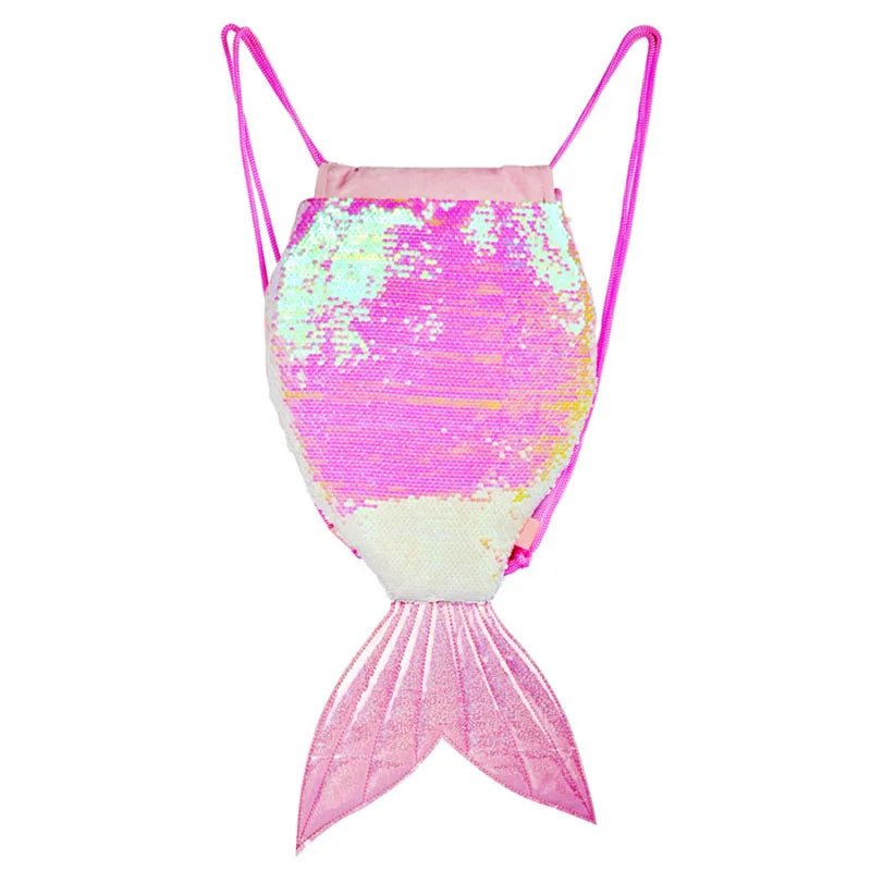 🧜‍♀️ Mochila “Cola de Sirena” Iridiscente💥5 colores a elegir