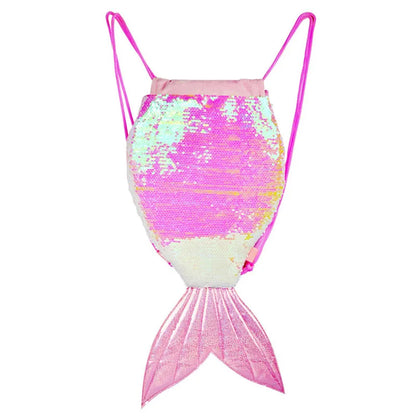 🧜‍♀️ Mochila “Cola de Sirena” Iridiscente💥5 colores a elegir