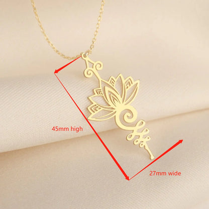 🌺Amuleto Lotus y OM🕉️ – 🧘Belleza con Propósito