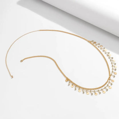 ✨ Stardust Waist Chain - Cinturón multicapa de Cristales Boho