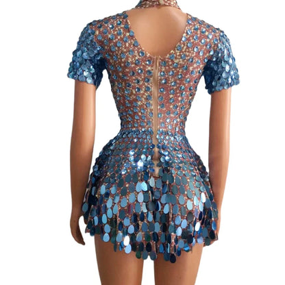✨ Disco Diva Dress Green✨