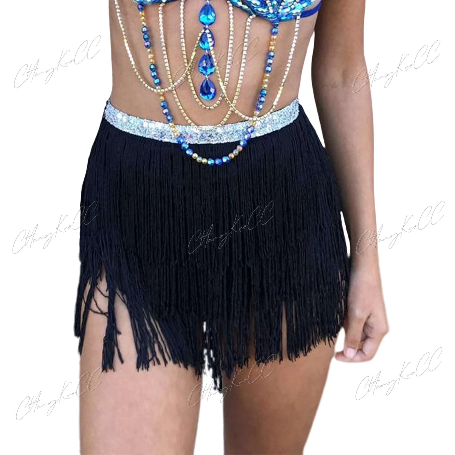 💃 "Fringe Queen Skirt ✨🔥" 9 colores a elegir