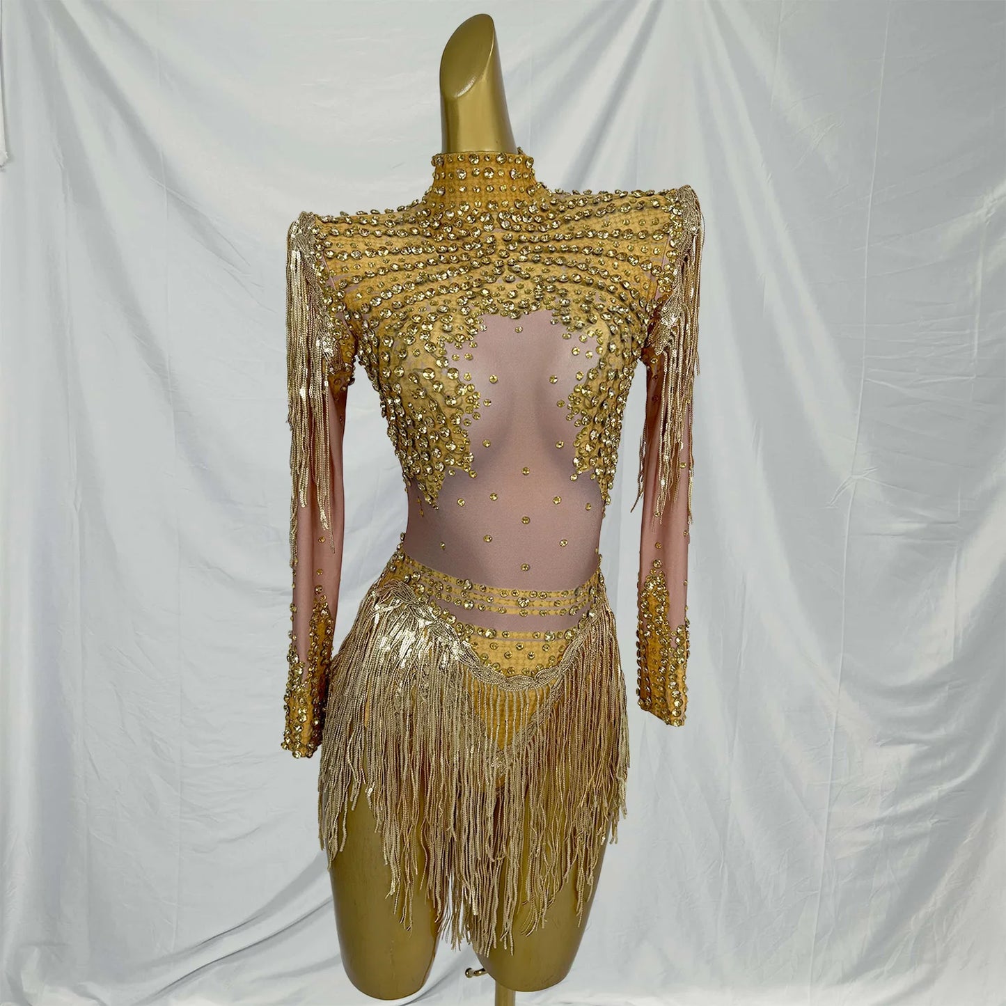 ✨ Fringe Queen Set — Plata / Dorado / Blanco / Rojo 👑