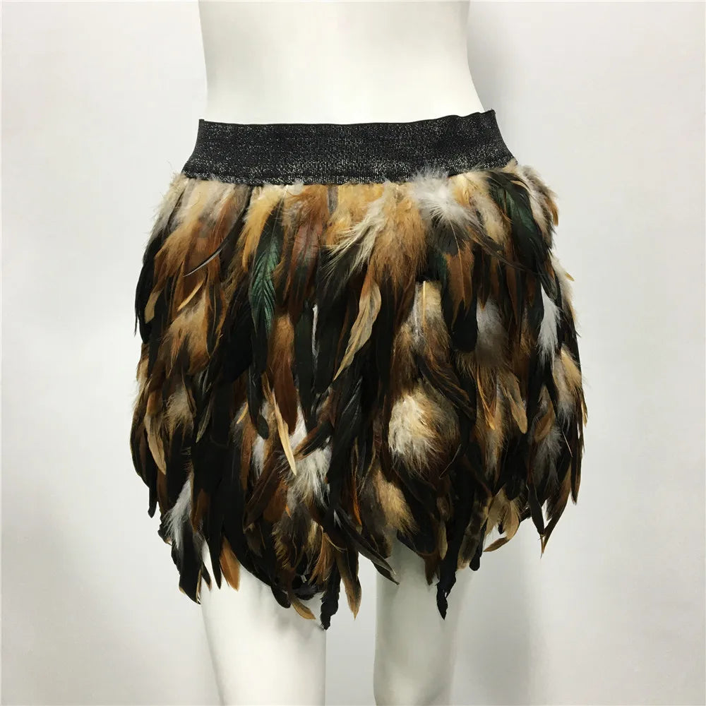✨ Feather Boho Skirt — Alas de Libertad💜🔥 9 colores a elegir