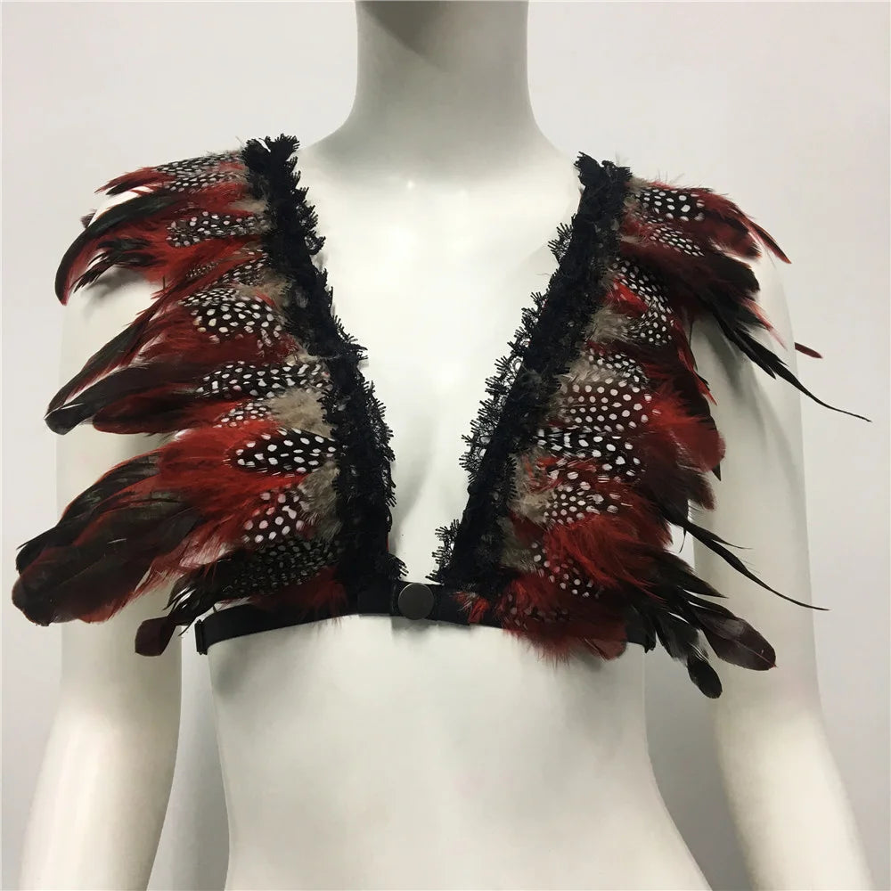💫 Feather Boho Top — Espíritu libre 🔥