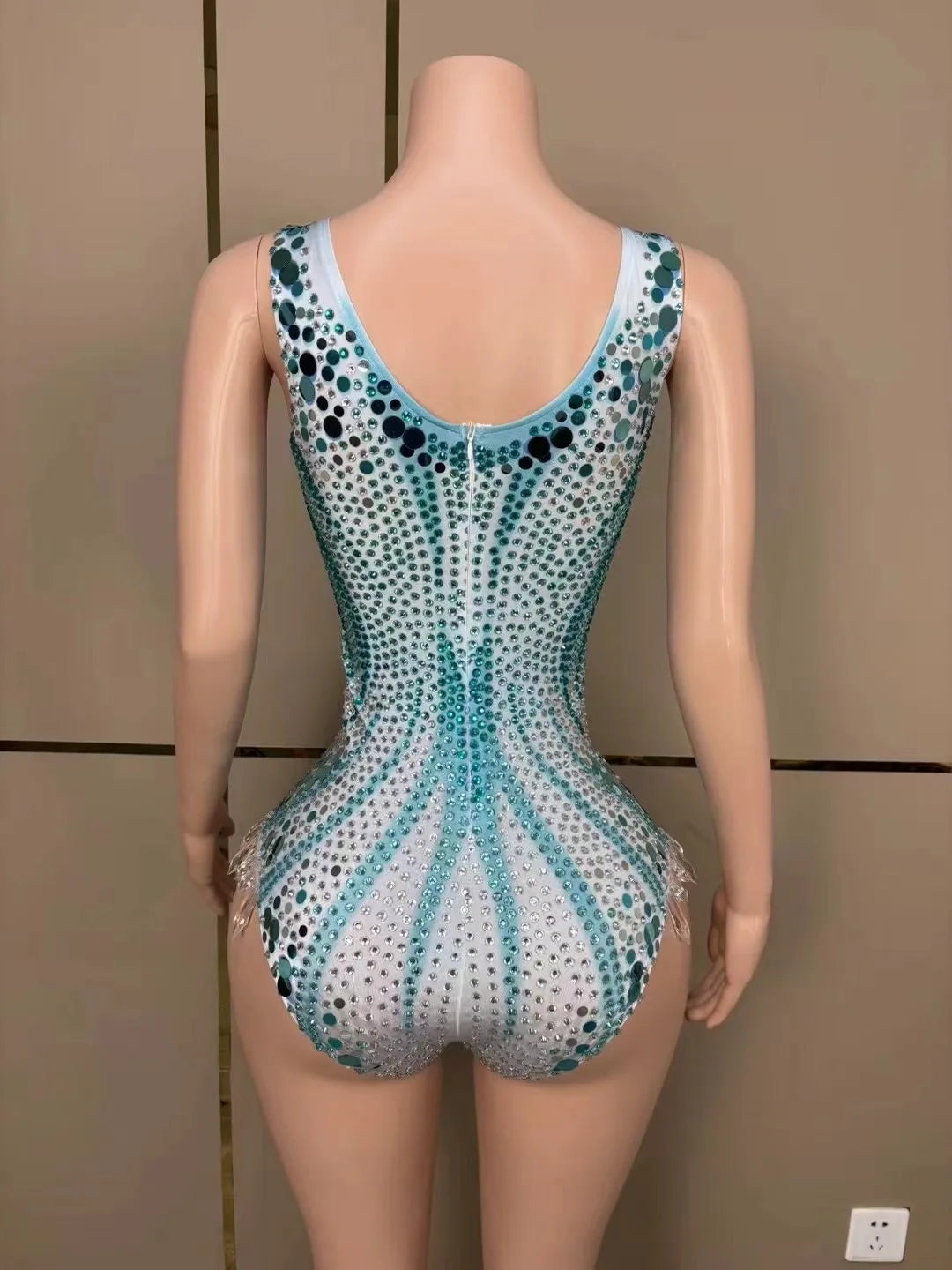 ✨ Crystal Mirage Bodysuit — 🌴Edición Oasis