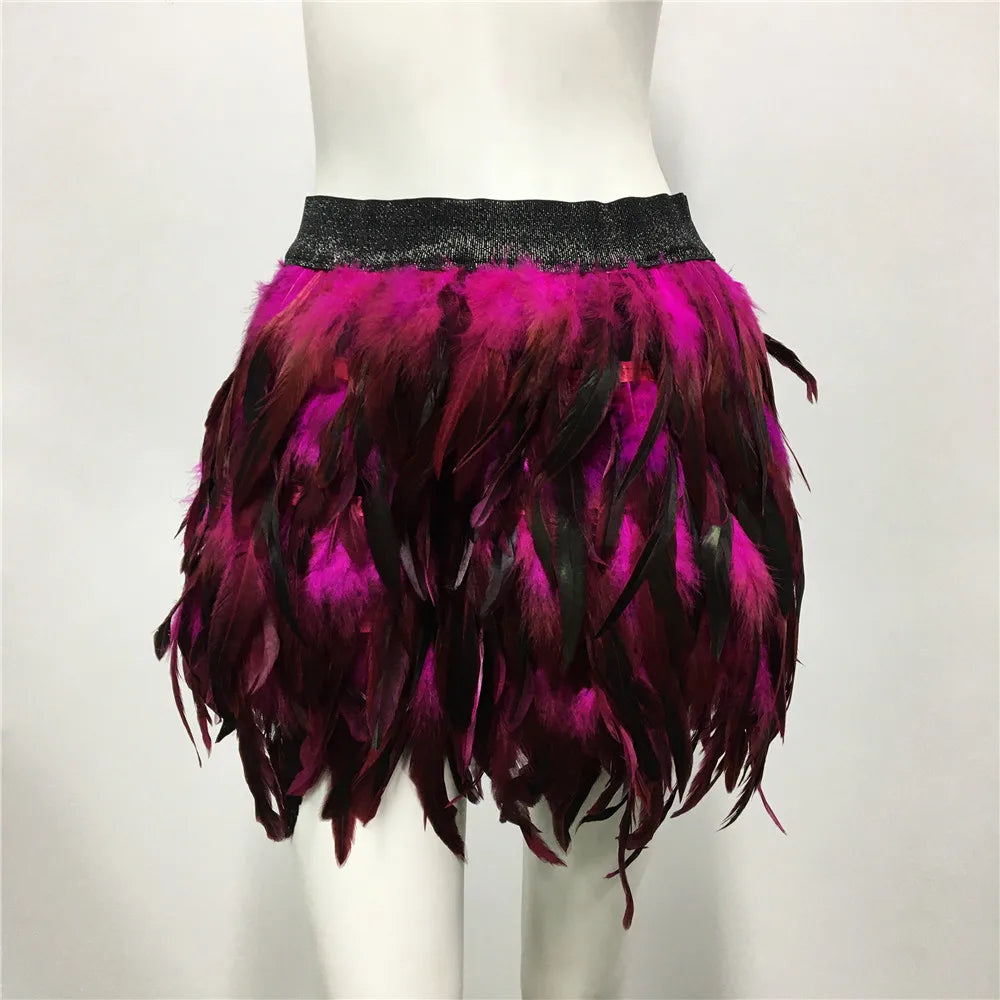 ✨ Feather Boho Skirt — Alas de Libertad💜🔥 9 colores a elegir