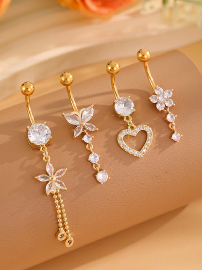 🌸✨ Big Love Belly Ring🦋✨ 15 variantes a elegir