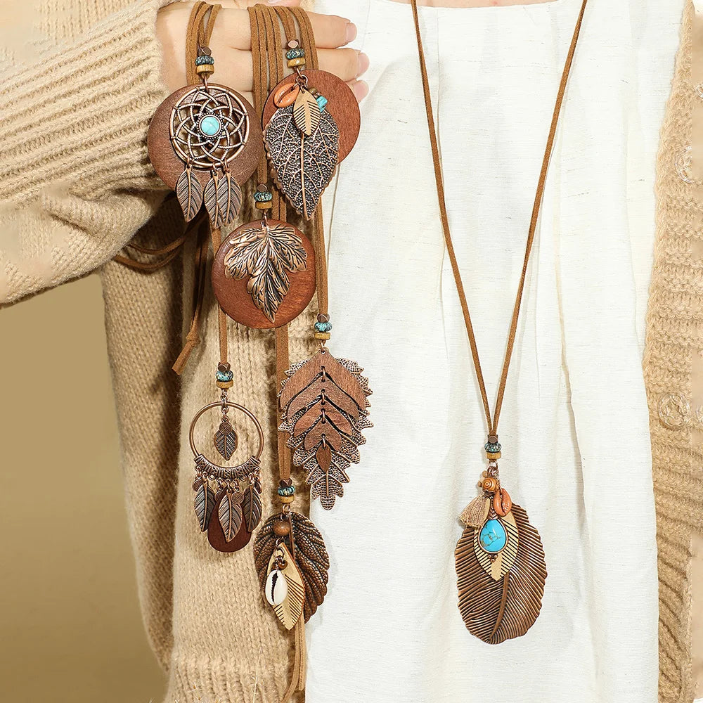 ✨ Boho Queen Layers🌾 Set de 7 Collares Tribal Spirit