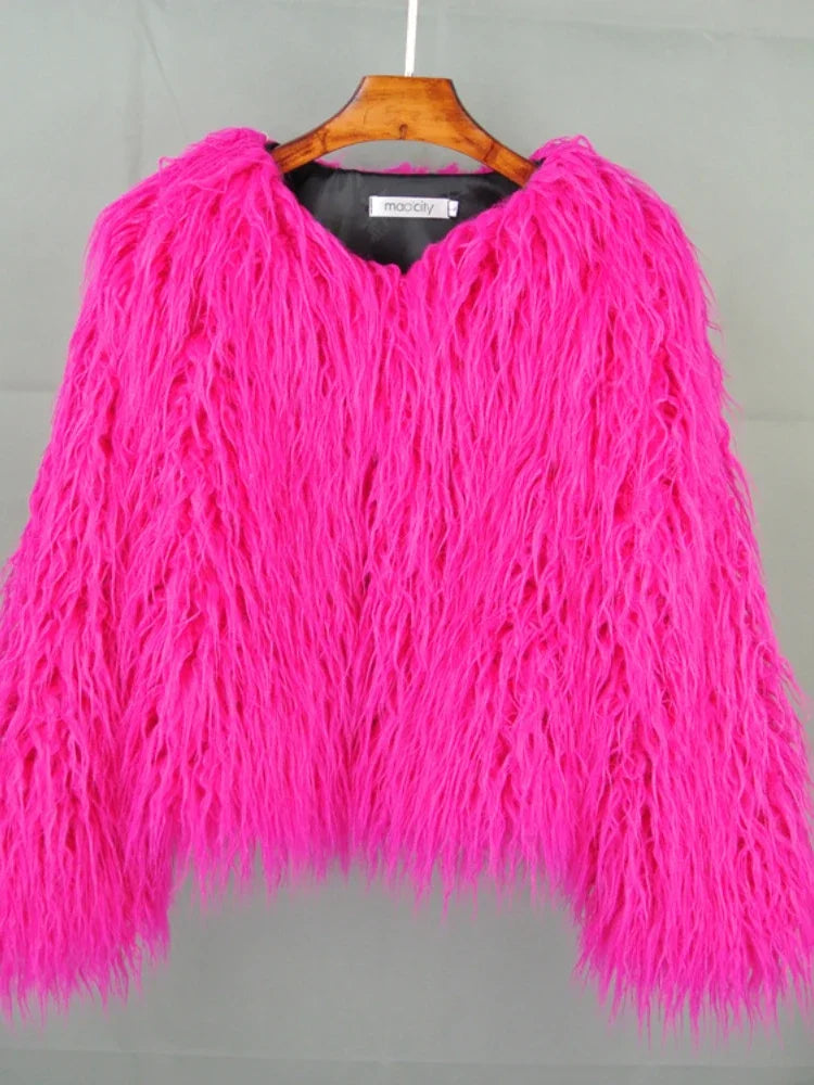 💫 Abrigo “Galactic Fluff” – Edición Multicolor 🪐✨