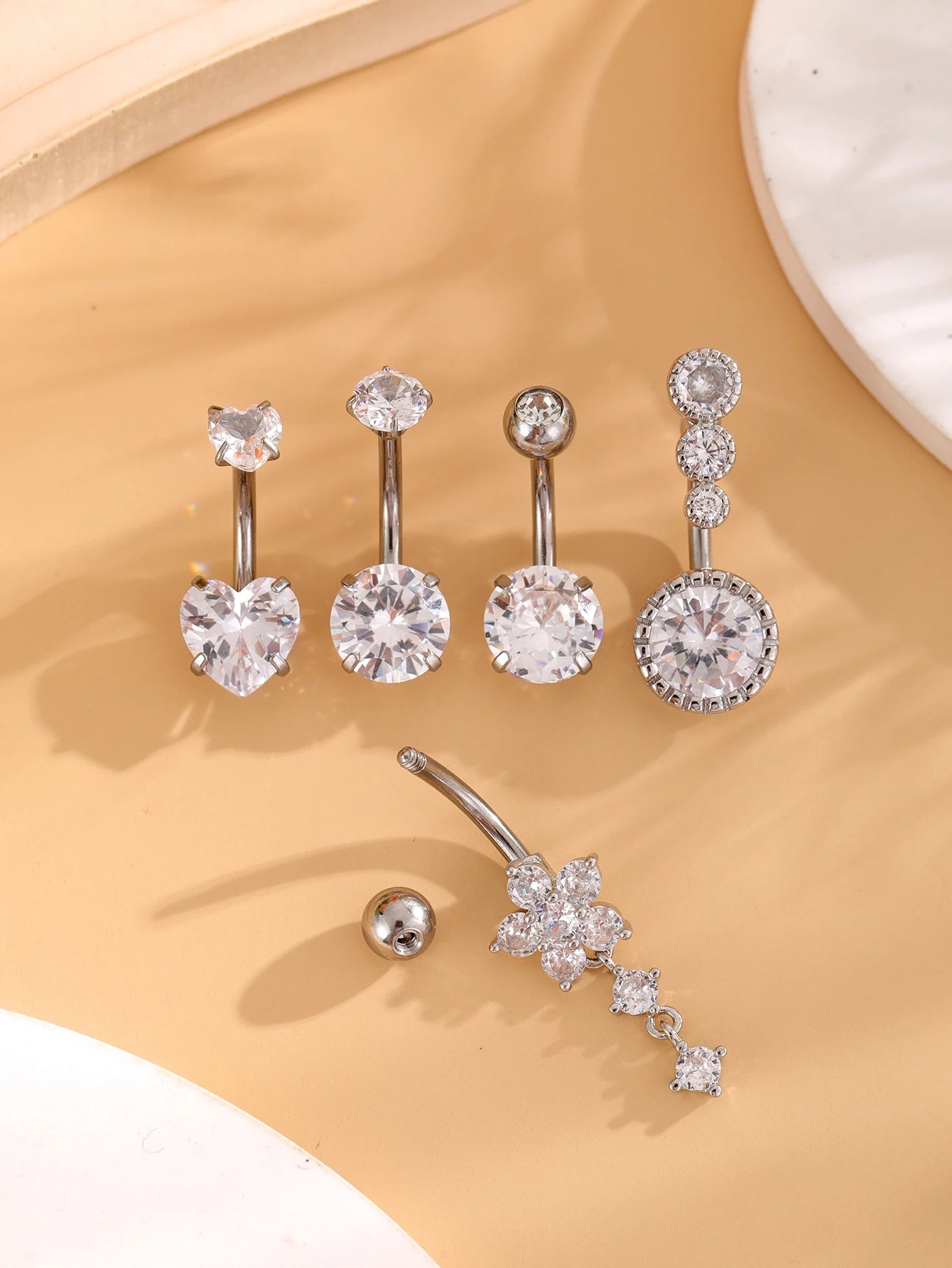 🌸✨ Big Love Belly Ring🦋✨ 15 variantes a elegir