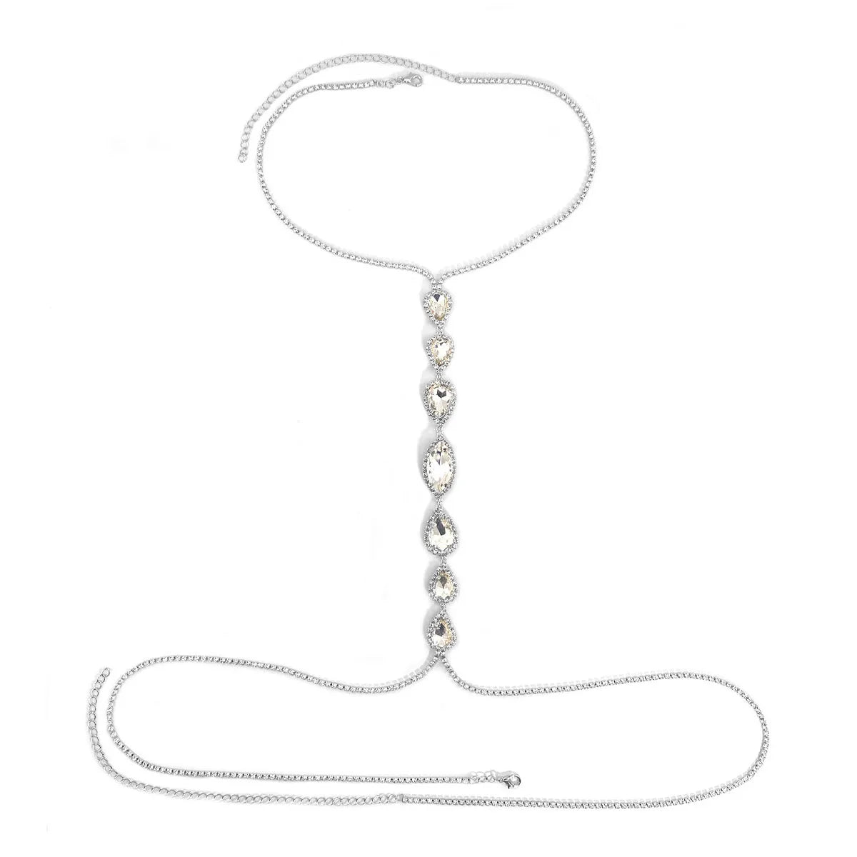 💧“Blue Droplet” Body Chain 🧜‍♀️ Sirena de Metal y Cielo Azul