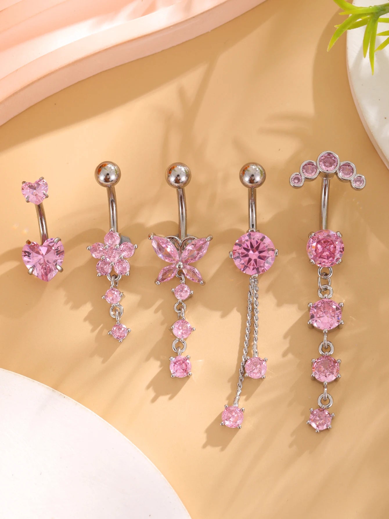 🌸✨ Big Love Belly Ring🦋✨ 15 variantes a elegir