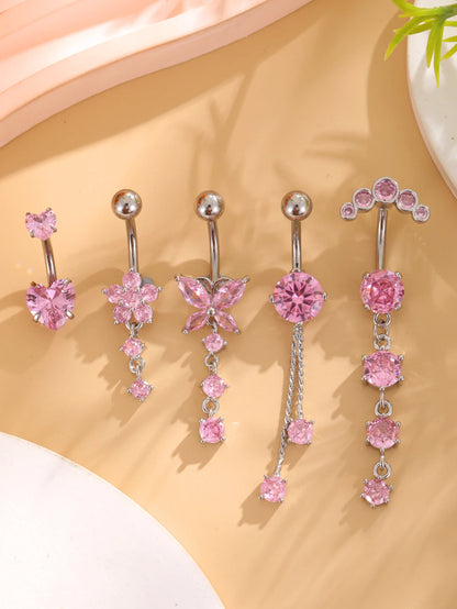 🌸✨ Big Love Belly Ring🦋✨ 15 variantes a elegir