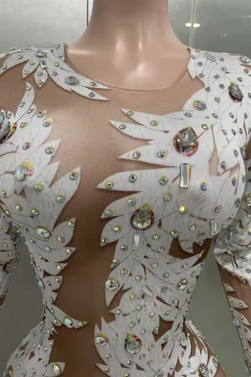 🤍 White Heat Lace Bodysuit🔥👼