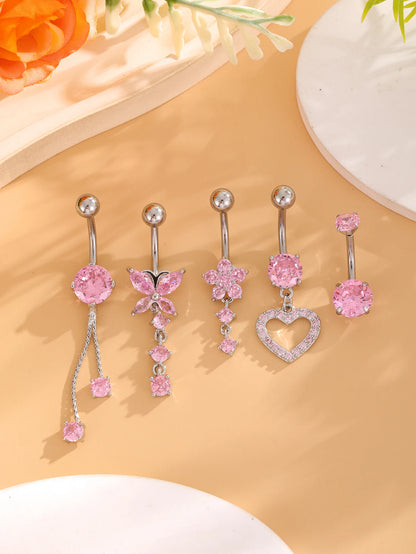 🌸✨ Big Love Belly Ring🦋✨ 15 variantes a elegir