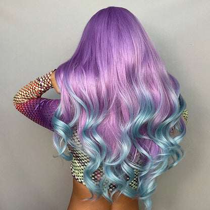 💜 Unicorn Dream 💖Ondas largas para un look místico y vibrante🤟26 variantes