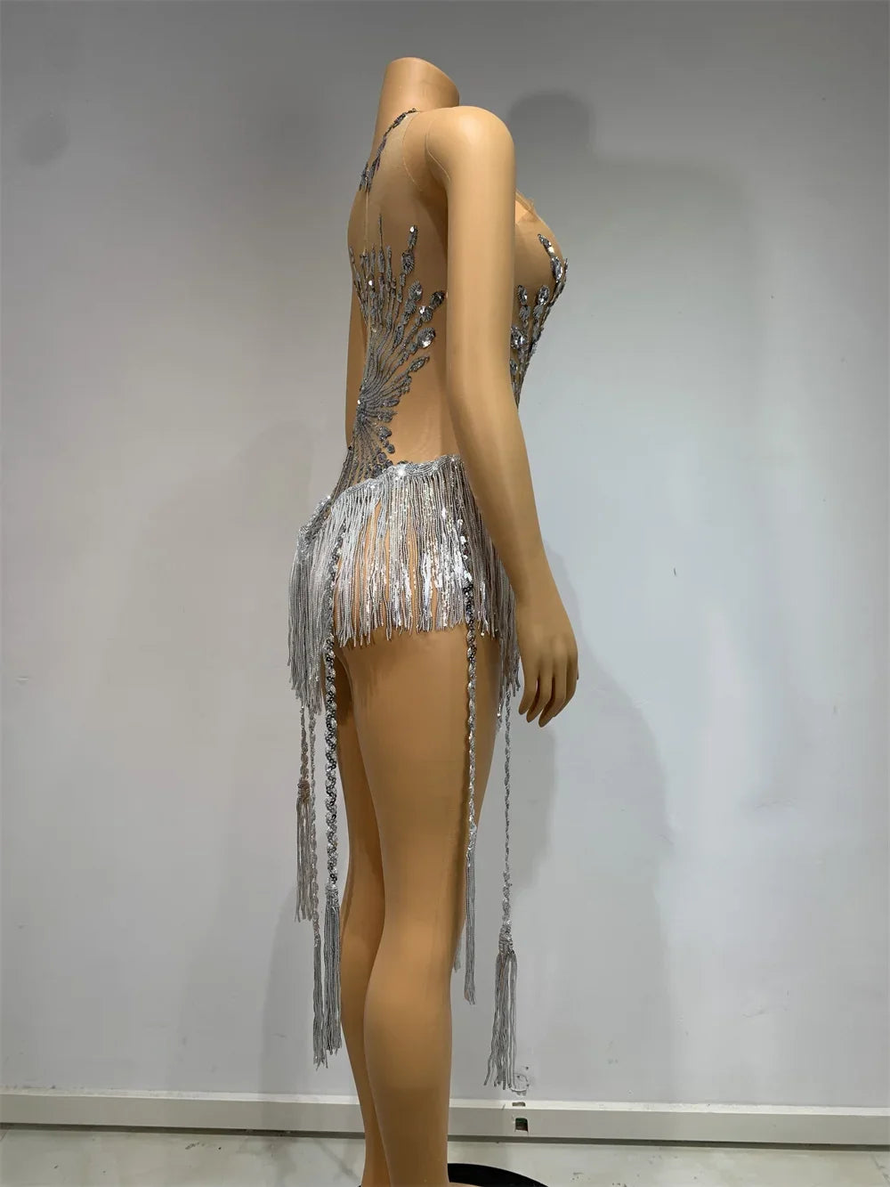 💎 Crystal Star Bodysuit – Estrella Polar 💎