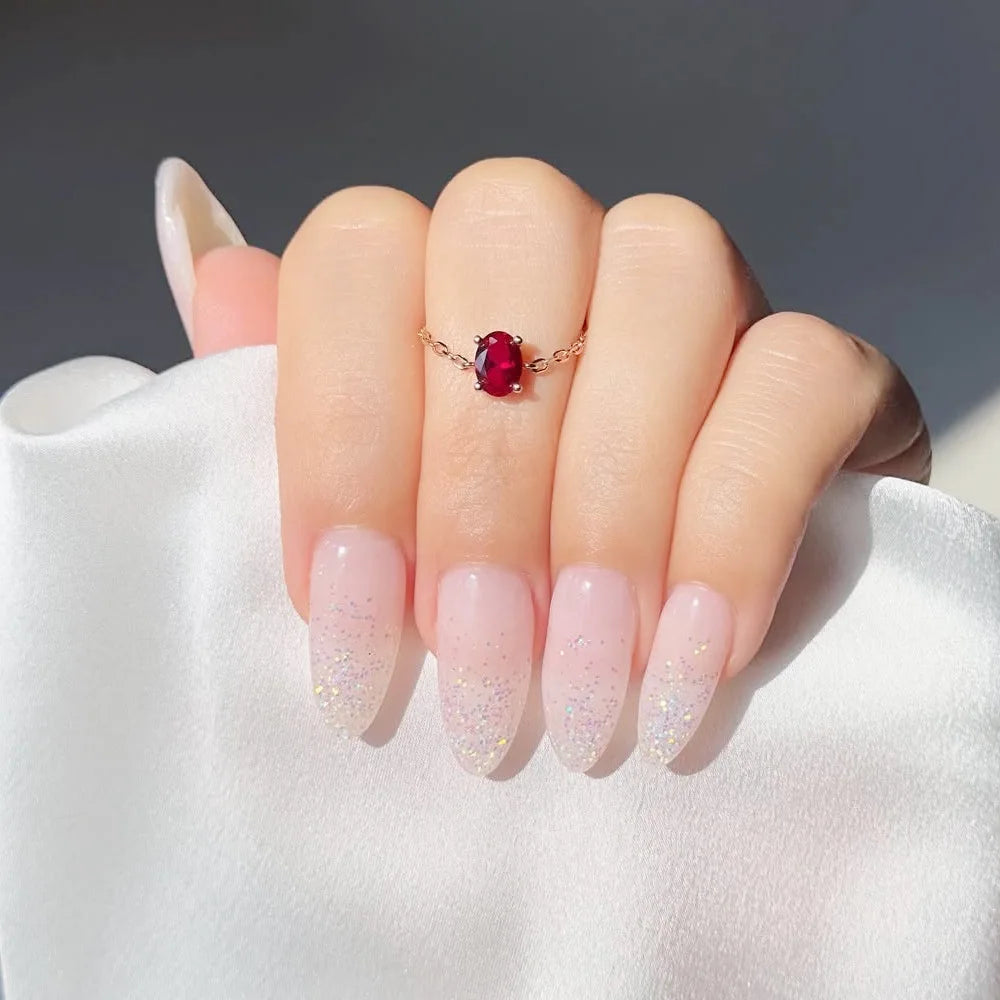 👸Anillo Princess cosmic 🌙 Cadena ajustable 🌈 12 colores a elegir