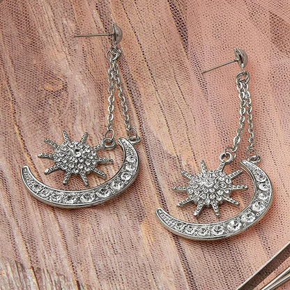 🌟 Set Corona & Pendientes Estelares 💫 Diosa del Firmamento 💖 11 variantes a elegir