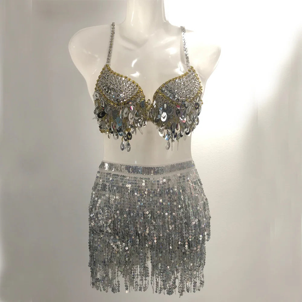 🌌 Luna Siren Set — Conjunto Galáctico de Lentejuelas & Brillos🚀🌙 9 colores a elegir