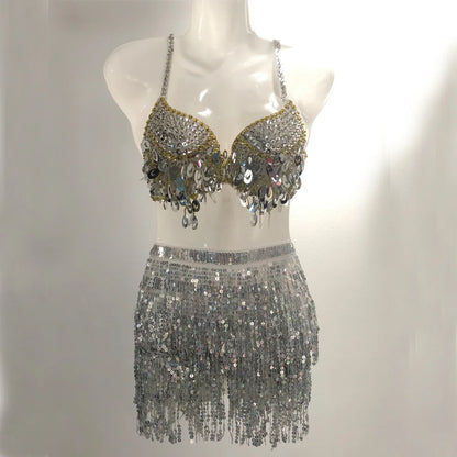 🌌 Luna Siren Set — Conjunto Galáctico de Lentejuelas & Brillos🚀🌙 9 colores a elegir