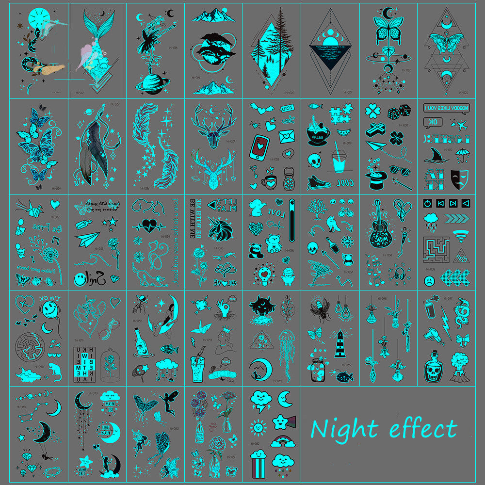 🌙⚡ Glow Spells – Tatuajes Luminosos para Pieles que Hechizan 🌌 45 variantes