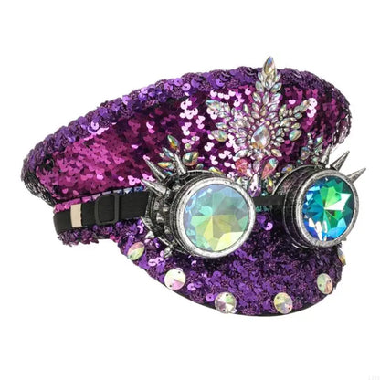 ✨ CRYSTAL COMMANDER 💎Gorra de capitana 🔥 4 colores a elegir