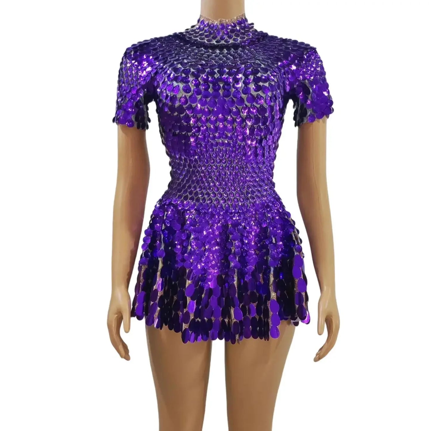 ✨ Disco Diva Dress Purple ✨