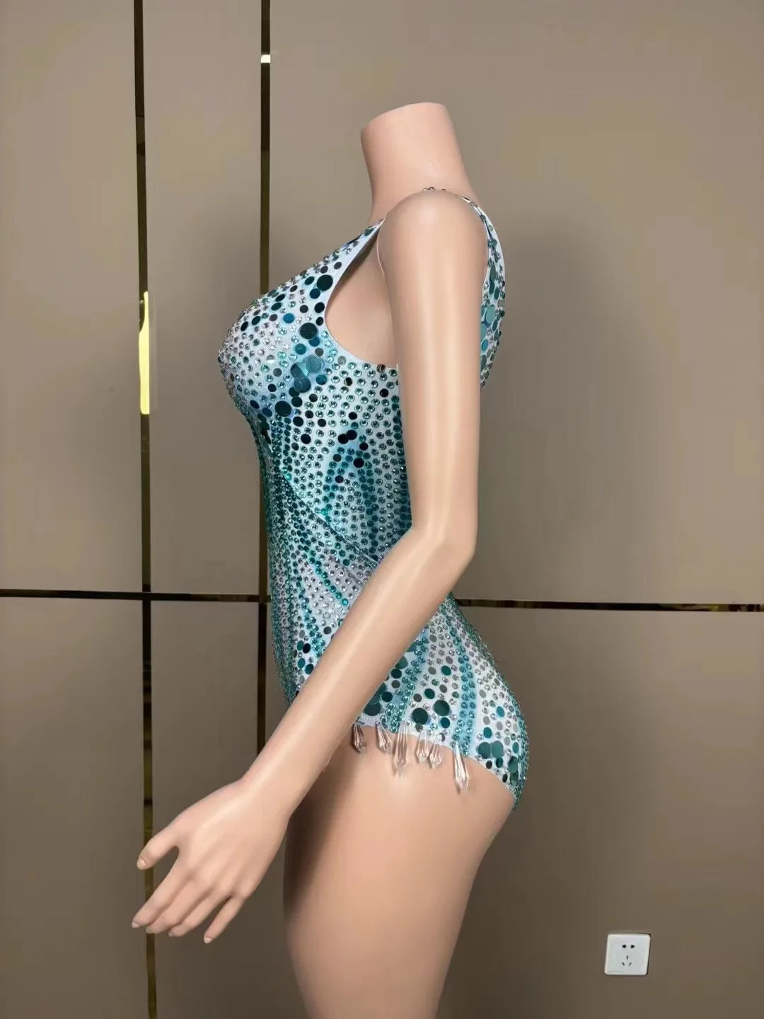 ✨ Crystal Mirage Bodysuit — 🌴Edición Oasis