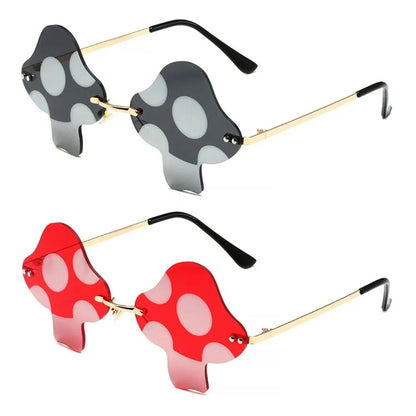🍄“Magic Mushroom Shades” 😎  Gafas Psicodélicas para Almas Irregulares🌈 9 colores a elegir