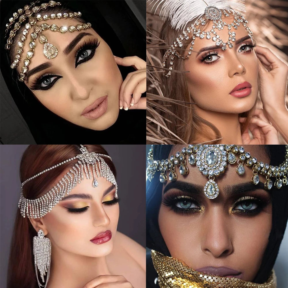 ✨ Boho Luxe – Cadena de Frente Tribal Chic- 🔥28 variantes a elegir