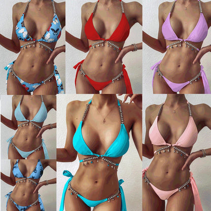 👑 Diamond Queen Bikini 💖 | Brilla sin límites 🌴 4 colores a elegir