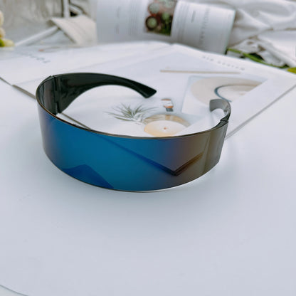 ⚡“NeoVisor 3025” 🛸 Gafas Futuristas con Lente Láser para Visiones del Mañana🌈13 colores a elegir