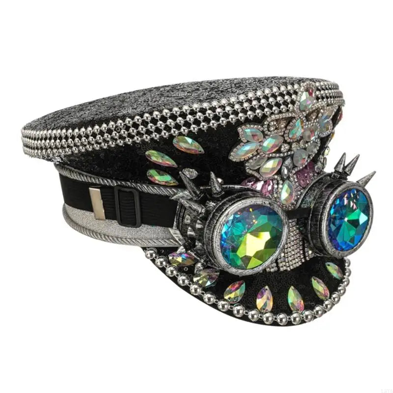 ✨ CRYSTAL COMMANDER 💎Gorra de capitana 🔥 4 colores a elegir