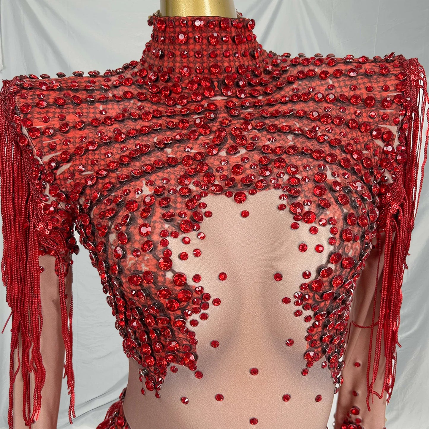 ✨ Fringe Queen Set — Plata / Dorado / Blanco / Rojo 👑